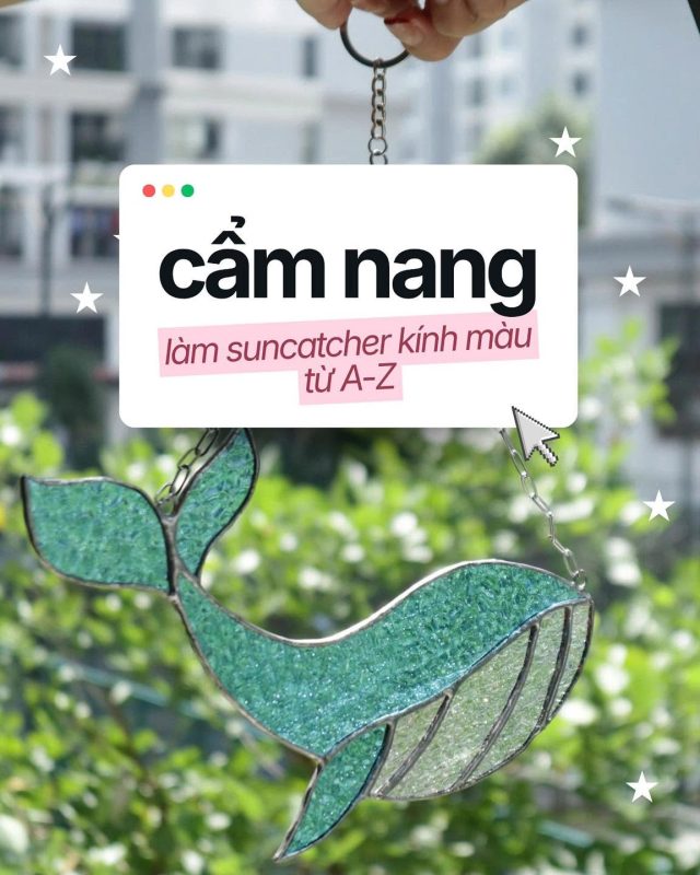 suncatcher kính màu